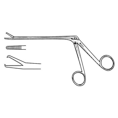 Forcep Alligator Hoen 5-1/2" Serrated 1x2 Teeth Stainless Steel Ea